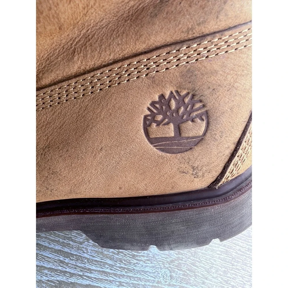 Timberland Mens 6-Inch Premium Waterproof Boots Wheat Nubuck A27TP‎ Size 10